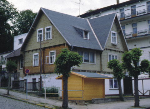 Vor der Hauserweiterung