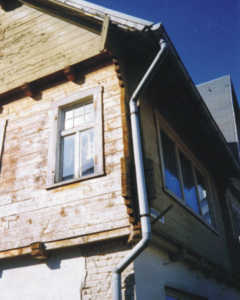 Detail - vor der Hauserweiterung