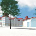 Hotel- / Wellnessbereich - Rückansicht