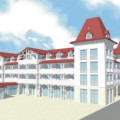 Hotel - Seitenansicht
