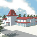 Wellness- & Gastrobereich - Vorderansicht