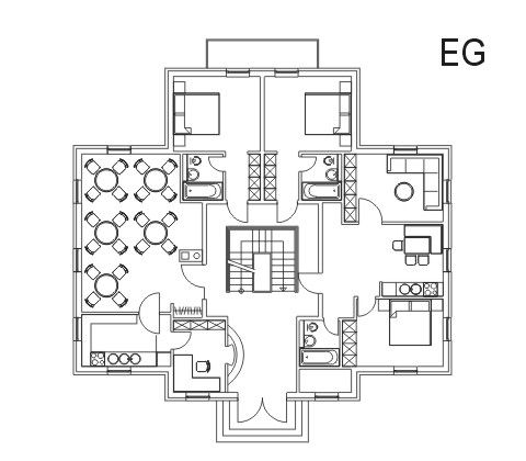 Entwurf Erdgeschoss