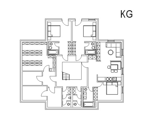 Entwurf Kellergeschoss
