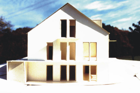 Entwurf - Modell - Seitenansicht