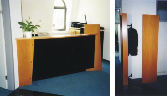 Empfangsbereich - Garderobe